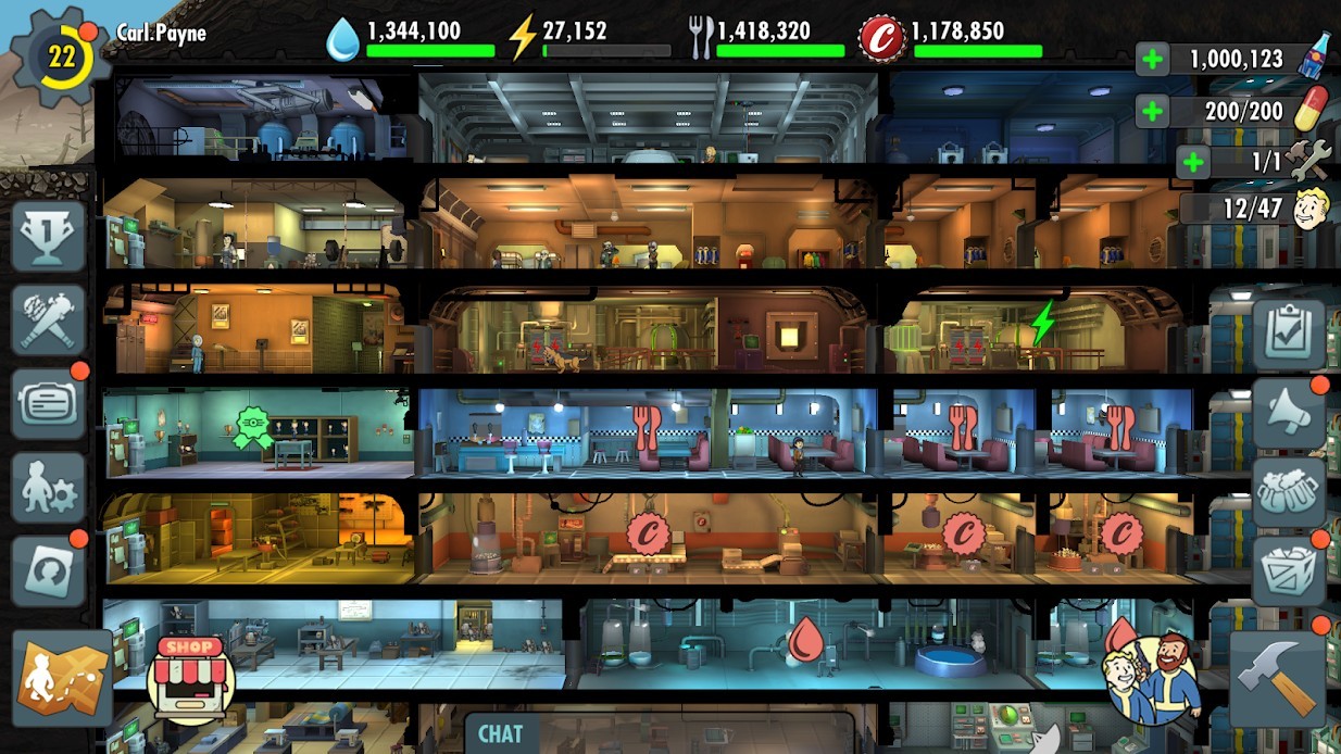 فال ‌اوت شلتر (Fallout Shelter)