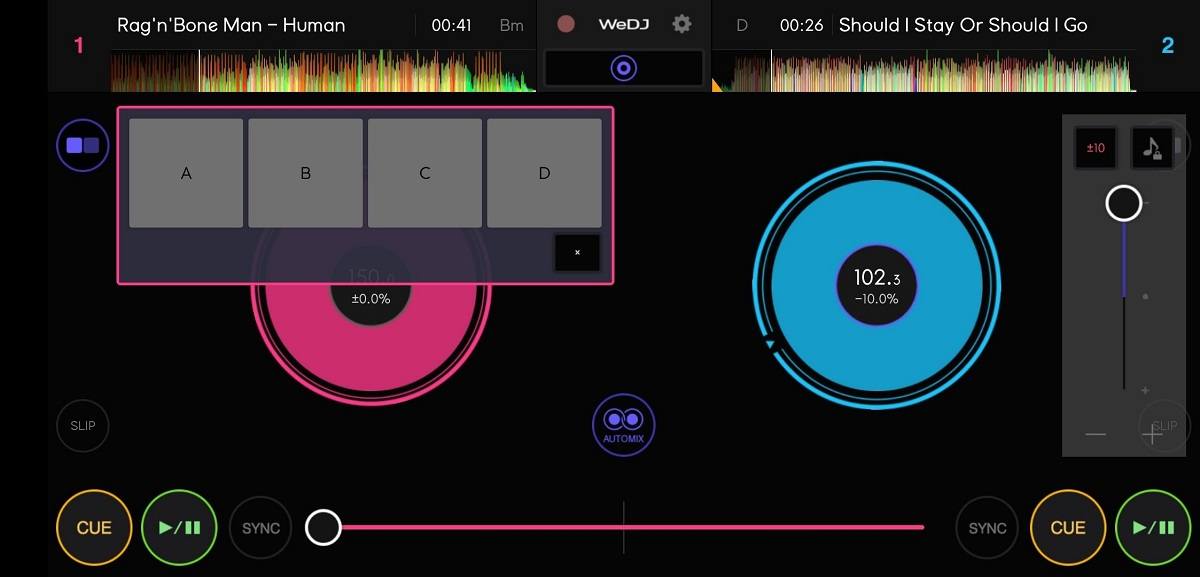 برنامه ساخت و میکس موسیقی Pioneer DJ (AlphaTheta Corporation) – WeDJ