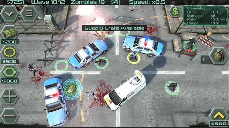 بازی Zombie Defense