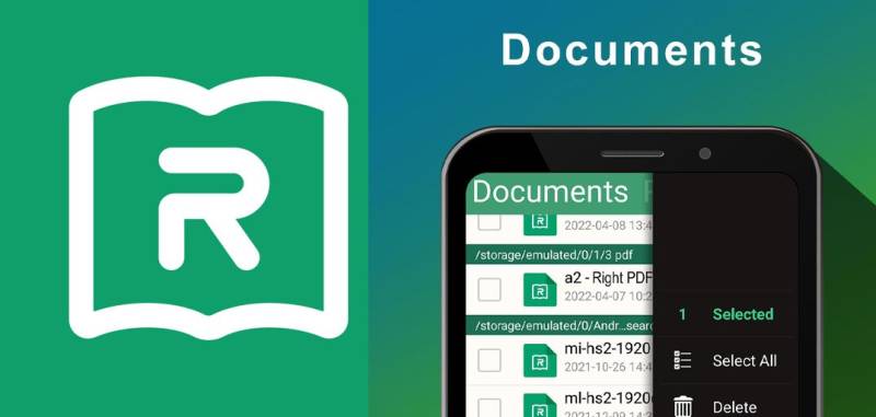 برنامه Right PDF Reader