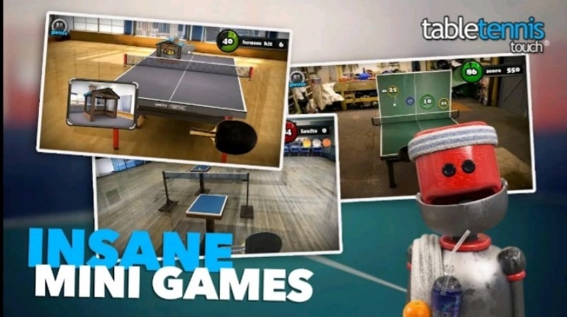 بازی Table tennis touch