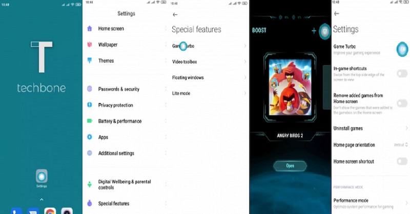 فعال سازی گیم توربو از طریق گوشی شیائومی 