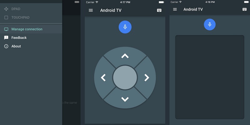 2. برنامه تبدیل گوشی به کنترل تلویزیون Android TV Remote