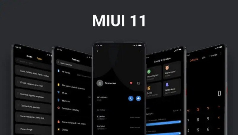 بررسی رابط کاربری MIUI 11: دارک مود