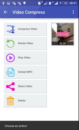 كم كردن حجم فیلم در اندروید با استفاده از اپلیکیشن video compress