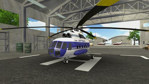بازی Police Helicopter Flying Simulator
