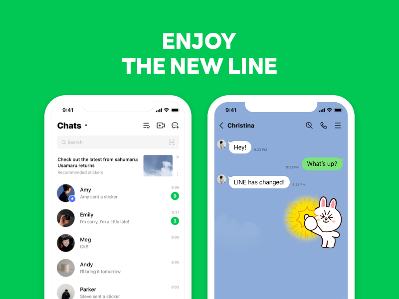 بررسی بهترین برنامه های چت جهانی پیام رسان Line