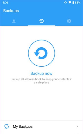 برنامه easy backup