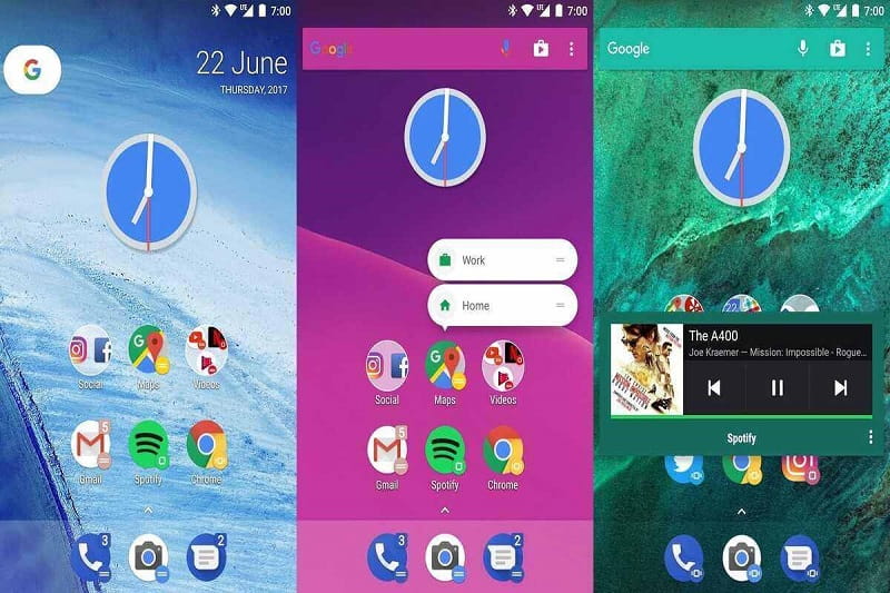 برنامه Action Launcher