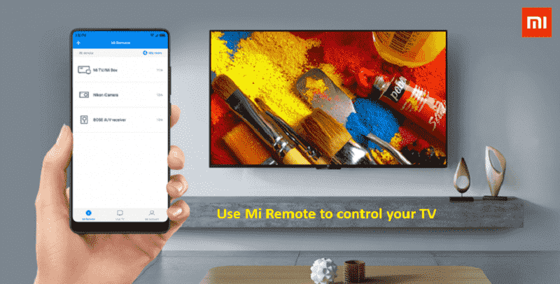 3. برنامه تبدیل گوشی به کنترل تلویزیون Mi Remote Controller