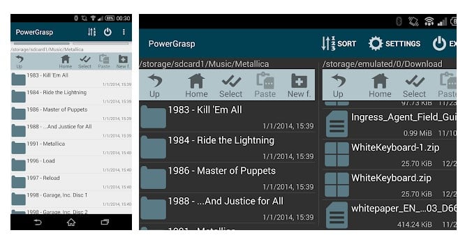 برنامه PowerGrasp file manager